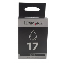 Lexmark originale Cartuccia d'inchiostro nero 10NX217E 17 circa 220 pagine