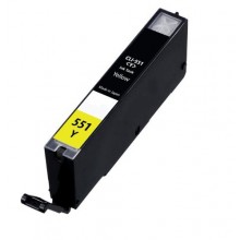 Compatibile rigenerato per CLI 551xl Y Canon Giallo