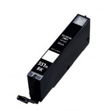 Compatibile rigenerato per CLI 551xl bk Canon nero