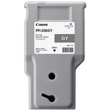 Canon Cartuccia d'inchiostro grigio PFI-206gy 5312B001AA 300ml 
