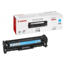 Canon toner ciano 718 C 2661B002 capacità 2900 pagine 