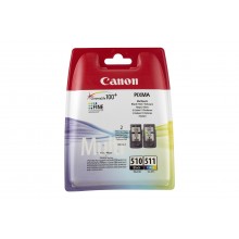 Canon Multipack nero/differenti colori 2970B010 PG-510 + CL-511 PG-510 + CL-511