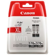 Canon Multipack nero PGI-570pgbk XL Twin 0318C007 XL