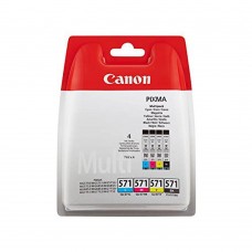 Canon Multipack nero/ciano/magenta/giallo CLI-571 Multi 0386C005 