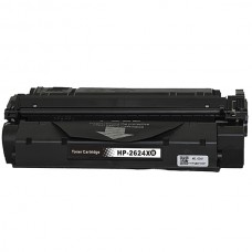 Toner Compatibile rigenerato garantito 100% HP Q2624X Nero (circa 3500 pagine)