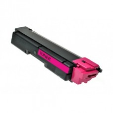 Toner Compatibile rigenerato per Kyocera TK865Magenta (circa 12000 pagine) + vaschetta di recupero