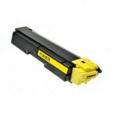 Toner Compatibile rigenerato per Kyocera TK865 Giallo (circa 12000 pagine)+ vaschetta di recupero