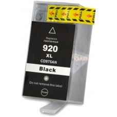 Cartuccia compatibile rigenerato per HP Cartuccia d'inchiostro nero CD971AE 920