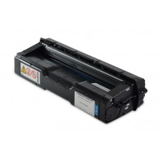 Toner compatibile rigenerato garantito per Ricoh SP C 220 Ciano