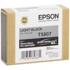 Epson Cartuccia d'inchiostro nero (chiaro) C13T580700 T5807 80ml 