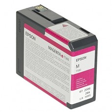 Epson Cartuccia d'inchiostro magenta (vivid) C13T580A00 T580A 80ml 