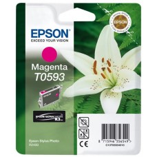 Epson Cartuccia d'inchiostro magenta C13T05934010 T0593 13ml 