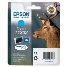 Epson Cartuccia d'inchiostro ciano C13T13024010 T1302 circa 755 pagine 10.1ml 