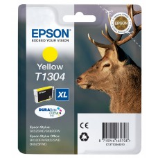 Epson Cartuccia d'inchiostro giallo C13T13044010 T1304 circa 755 pagine 10.1ml 