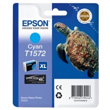 Epson Cartuccia d'inchiostro ciano C13T15724010 T1572 25.9ml 