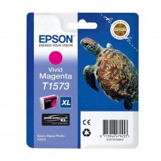 Epson Cartuccia d'inchiostro magenta (vivid) C13T15734010 T1573 25.9ml 