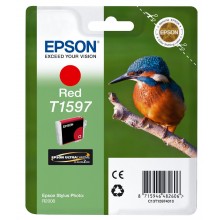 Epson Cartuccia d'inchiostro rosso C13T15974010 T1597 17ml 