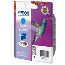 Epson Cartuccia d'inchiostro ciano C13T08024011 T0802 circa 935 pagine 7.4ml 