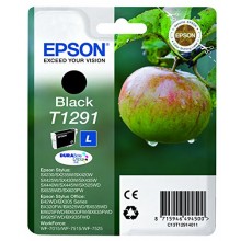 Epson Cartuccia d'inchiostro nero C13T12914011 T1291 circa 385 pagine 11.2ml 