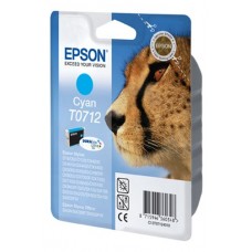 Epson Cartuccia d'inchiostro ciano C13T07124011 T0712 circa 345 pagine 5.5ml 