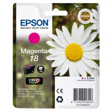 Epson Cartuccia d'inchiostro magenta C13T18034010 T1803 circa 180 pagine 3.3ml standard