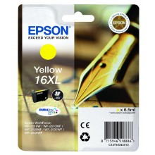 Epson Cartuccia d'inchiostro giallo C13T16344010 T1634 circa 450 pagine 6.5ml Cartuccie d'inchiostro XL