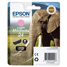 Epson Cartuccia d'inchiostro magenta chiara C13T24264010 T2426 circa 360 pagine 5.1ml 