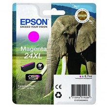 Epson Cartuccia d'inchiostro magenta C13T24334010 T2433 circa 740 pagine 8.7ml XL