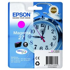 Epson Cartuccia d'inchiostro magenta C13T27034010 T2703 circa 300 pagine 3.6ml 