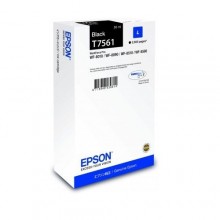 Epson Cartuccia d'inchiostro nero C13T756140 T7561 circa 2500 pagine 50ml 