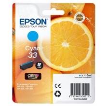 Epson Cartuccia d'inchiostro ciano C13T33424010 T3342 circa 300 pagine 4.5ml 