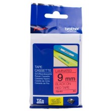 Brother nastro laminato nero su rosso TZe-421 TZ-421 9 mm x 8 m, laminato