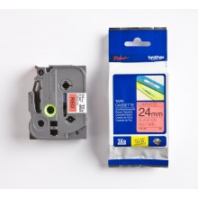 Brother nastro laminato nero su rosso TZe-451 TZ-451 24 mm x 8 m, laminato