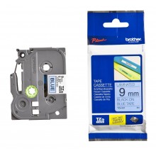 Brother nastro laminato nero su blu TZe-521 TZ-521 9 mm x 8 m, laminato