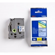 Brother nastro laminato nero su blu TZe-551 TZ-551 24 mm x 8 m, laminato