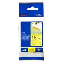 Brother nastro laminato nero su giallo TZe-S641 TZ-S641 18 mm x 8 m, laminato
