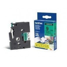 Brother nastro laminato nero su verde TZe-721 TZ-721 9 mm x 8 m, laminato