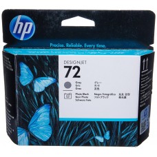 HP Testina per stampa grigio/nero C9380A 72 