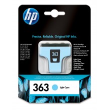 HP Cartuccia d'inchiostro ciano (chiaro) C8774EE 363 