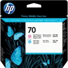 HP Testina per stampa ciano chiaro/magenta chiaro C9405A 70 