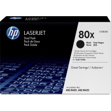 HP Multipack nero CF280XD 80X 2 -Pack