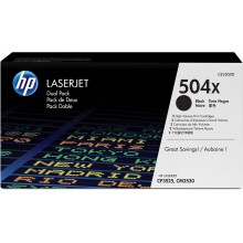 HP Multipack nero CE250XD 504X Pacco doppio