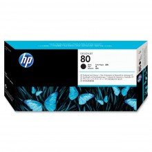 HP Testina per stampa nero C4820A 80 incl. depuratore