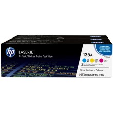 HP Multipack ciano / magenta / giallo CF373AM 125A CB541A + CB542A + CB543A