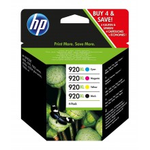 HP Multipack nero / ciano / magenta / giallo C2N92AE 920 XL CD972AE + CD973AE + CD974AE + CD975AE
