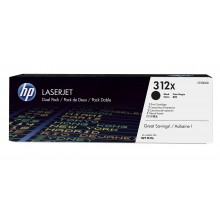HP Multipack nero CF380XD 312X Circa 8800 Pagine Pacco doppio da 4.400 copie