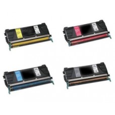 Toner Laserjet Colore compatibile rigenerato garantito per Lexmark Colore C734ABK