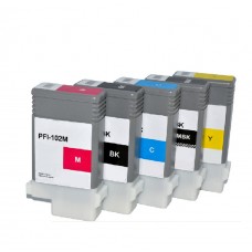 Cartuccia Plotter compatibile rigenerata per Canon Plotter PFI102BK