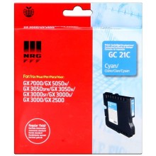 Cartuccia Gel Ciano 405533 Gc-21C Circa 1000 pagine 