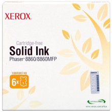 Xerox ColorStix giallo 108R00748 Solid Ink, pacco con 6 pezzi